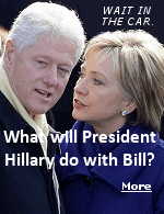 Hillary's first problem to solve as president will be to figure out how to keep Bill from getting into trouble.